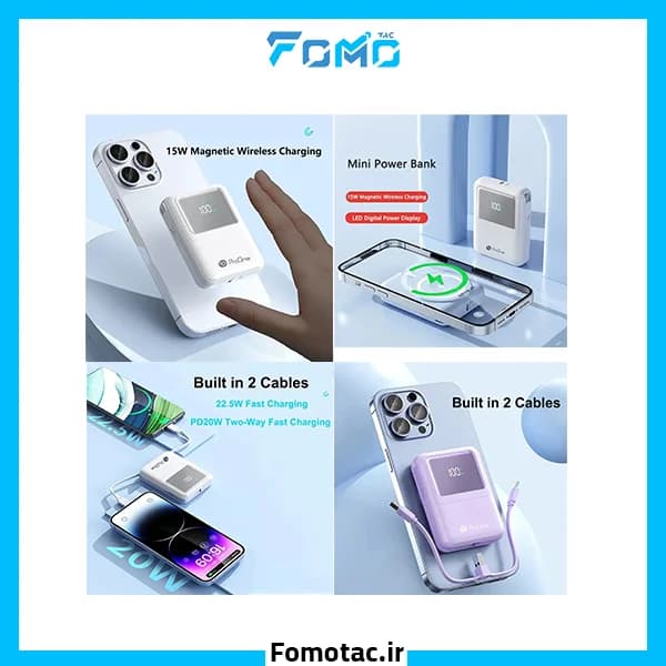 پاوربانک 10000MAh پرووان(ProOne) مدل PPB5116 — تصویر ۵