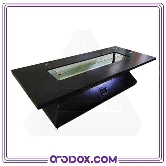 میز آتش گازی مدل کریستال