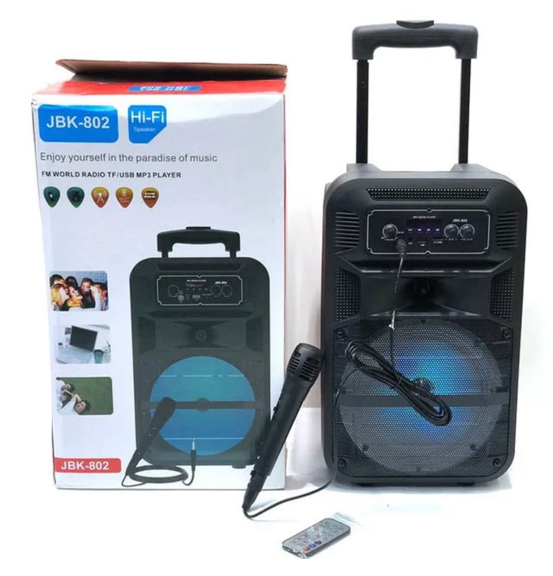 اسپیکر چمدونی قابل حمل مدل JBK-802