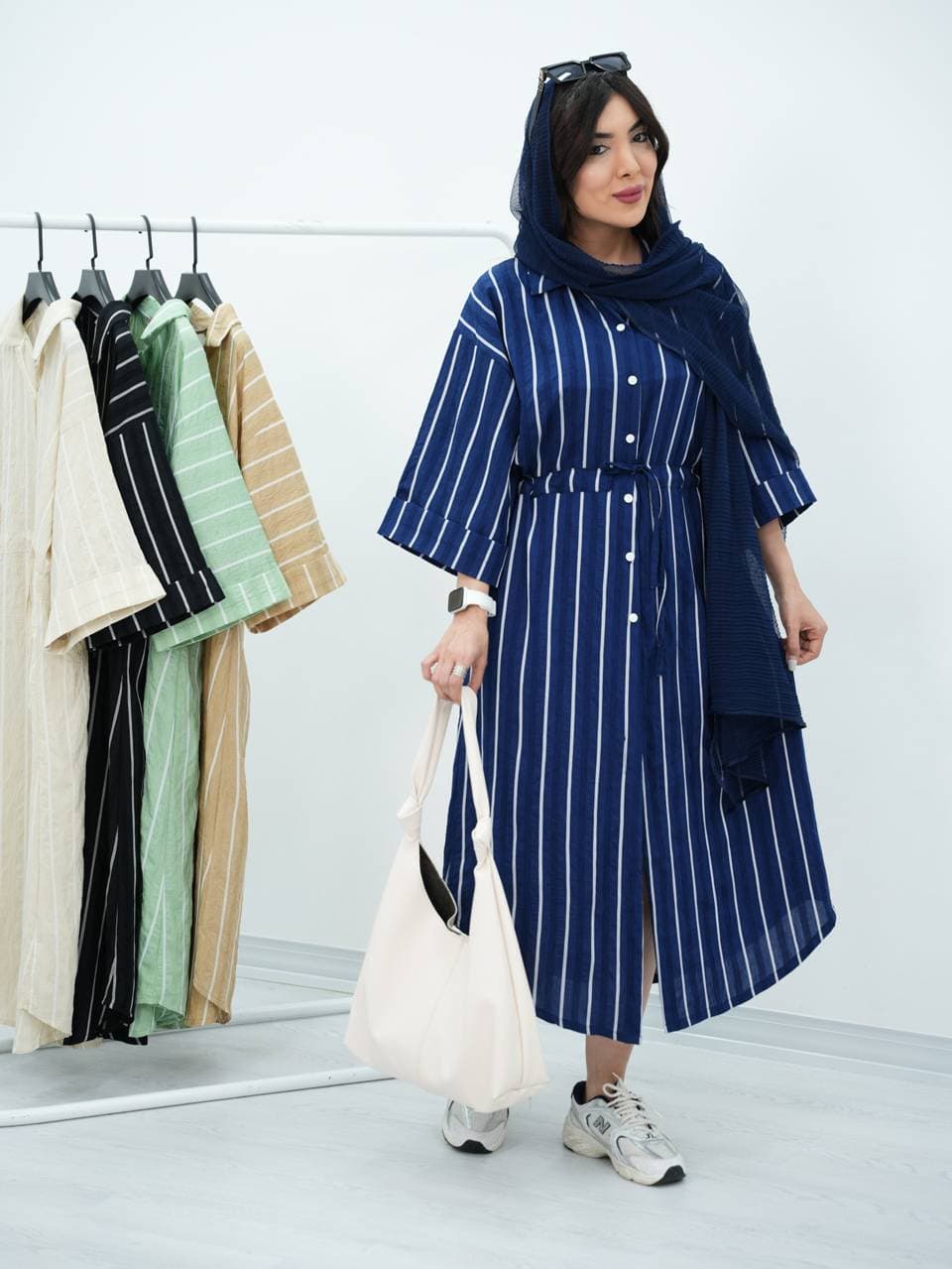 پیراهن مانتویی خوشه کد te12359