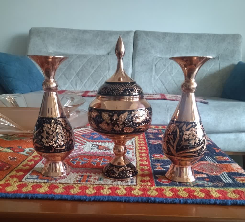 ست گلدان 20 و شکلات خوری 23مدل الماس تراش — تصویر ۳