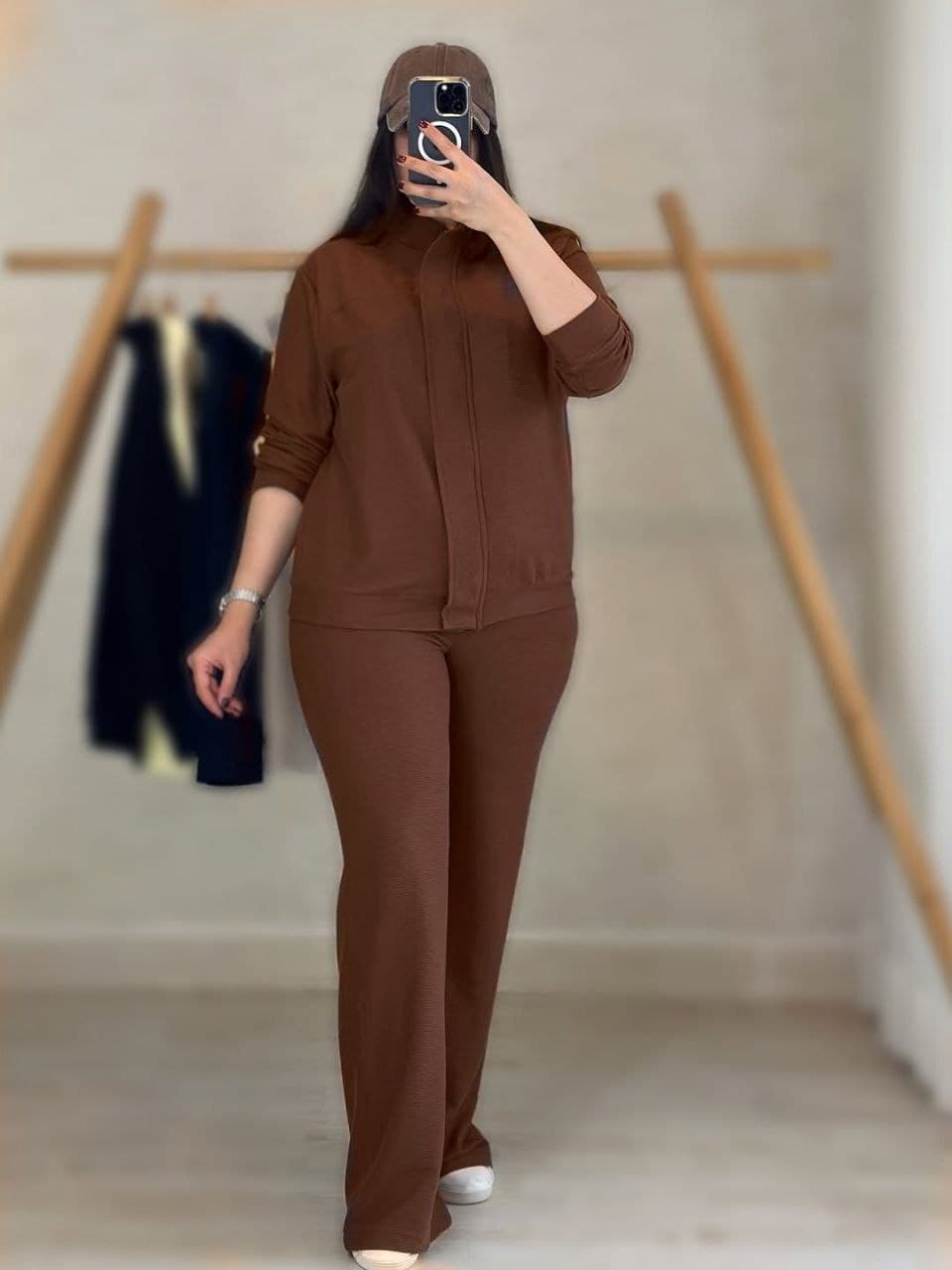 ست کت و شلوار زنانه آدرینا کد te99200