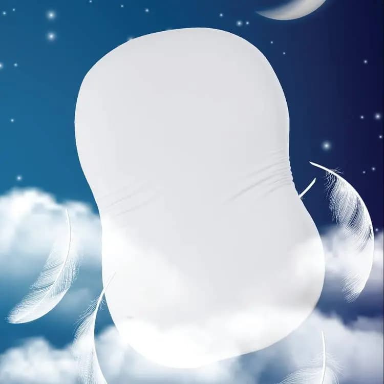 بالش طبی گرین لاین مدل Green lion GNCLMFOAMP cloud memory foam — تصویر ۵