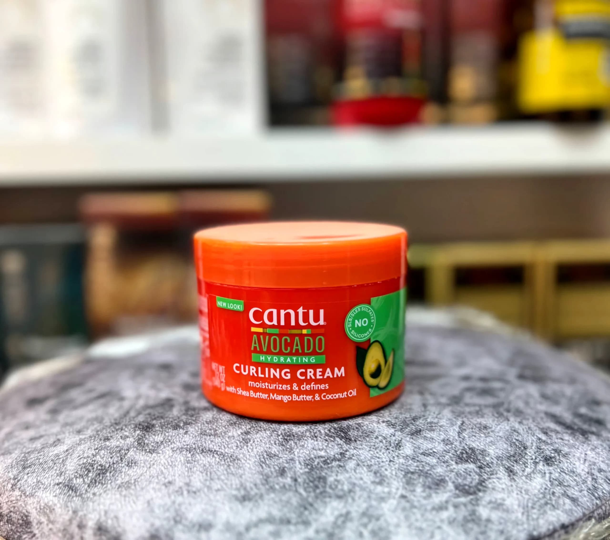 کرم موی فر کننده آووکادو کنتو (Cantu Avocado Curling Cream) (اصل)