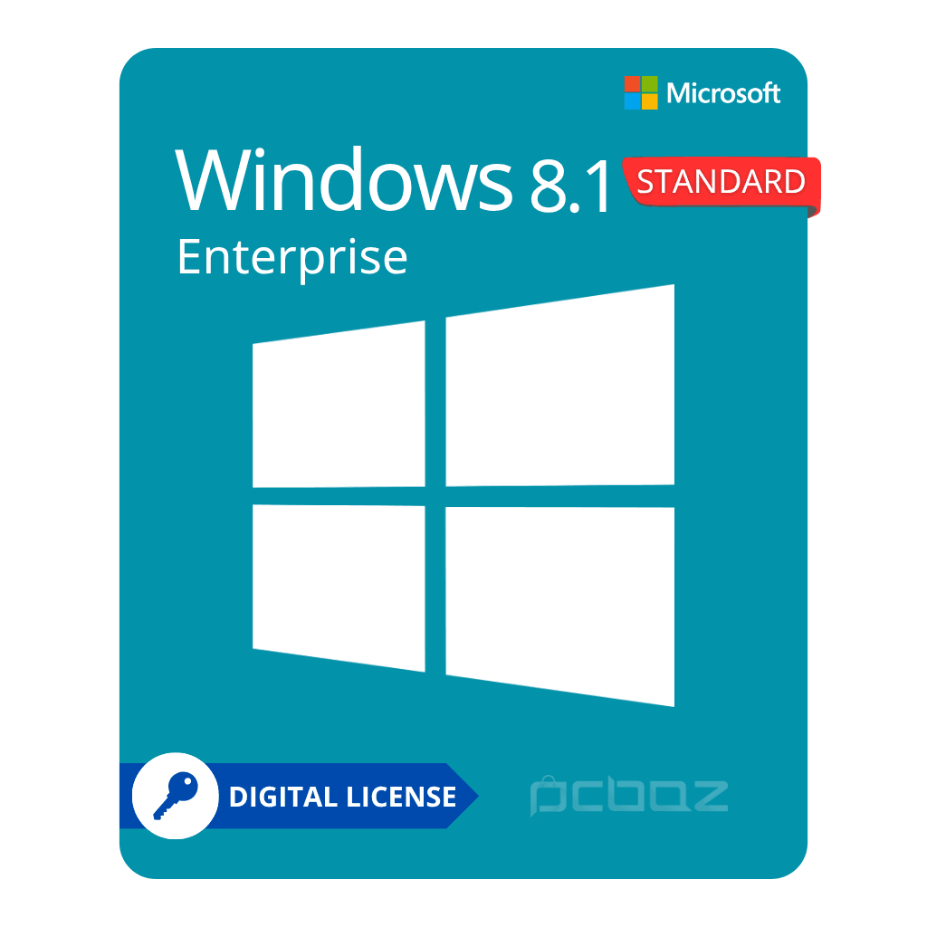 لایسنس ویندوز 8.1 اینترپرایز Standard