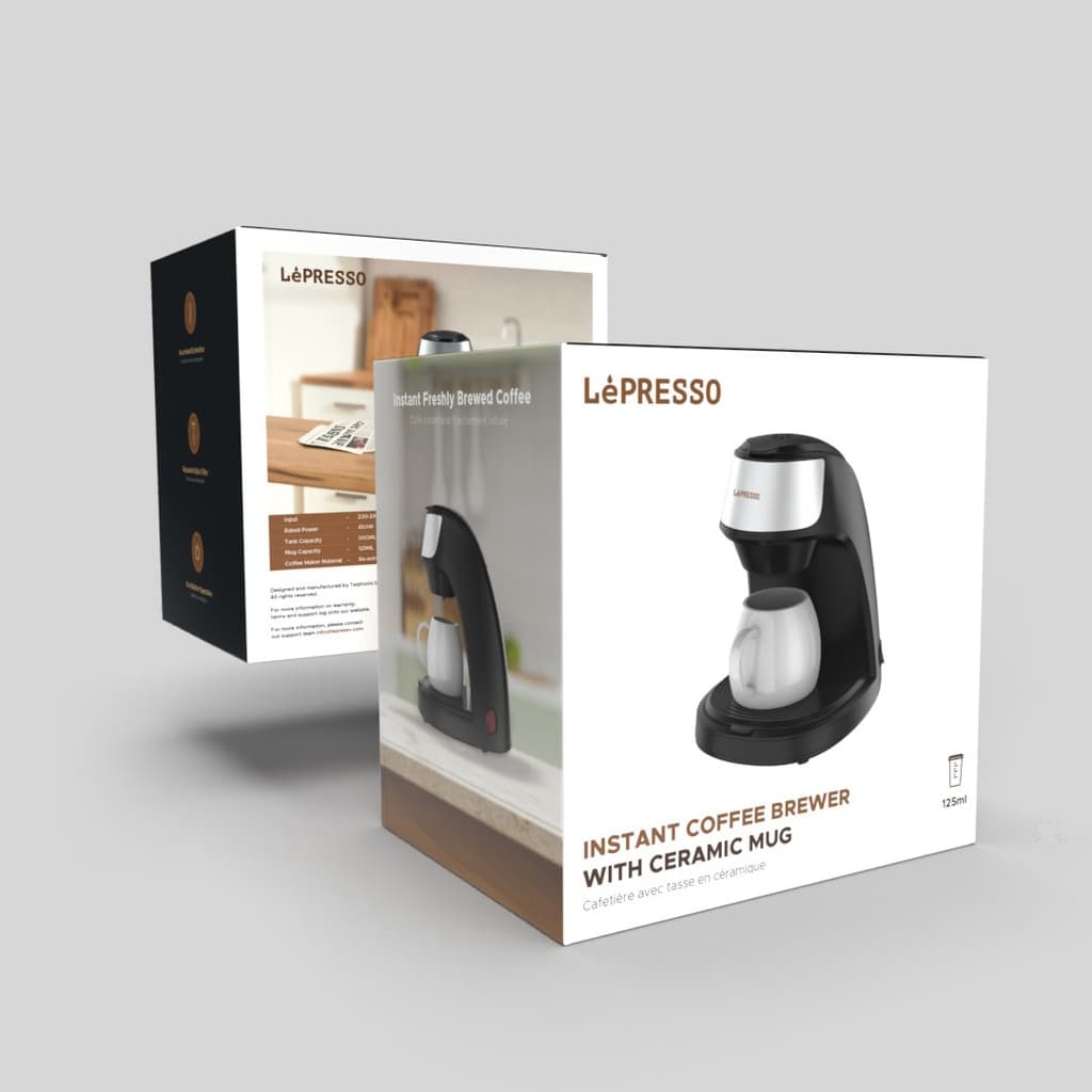 قهوه ساز لپرسو مدل LePresso LPMCMBK coffee maker with mug — تصویر ۵