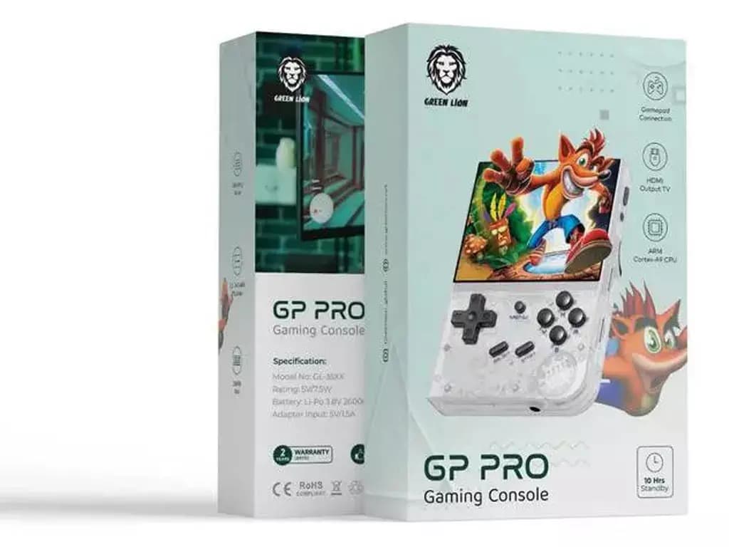 کنسول بازی دستی گرین لاین مدل Green lion GNGPPROGAM console GP pro — تصویر ۸