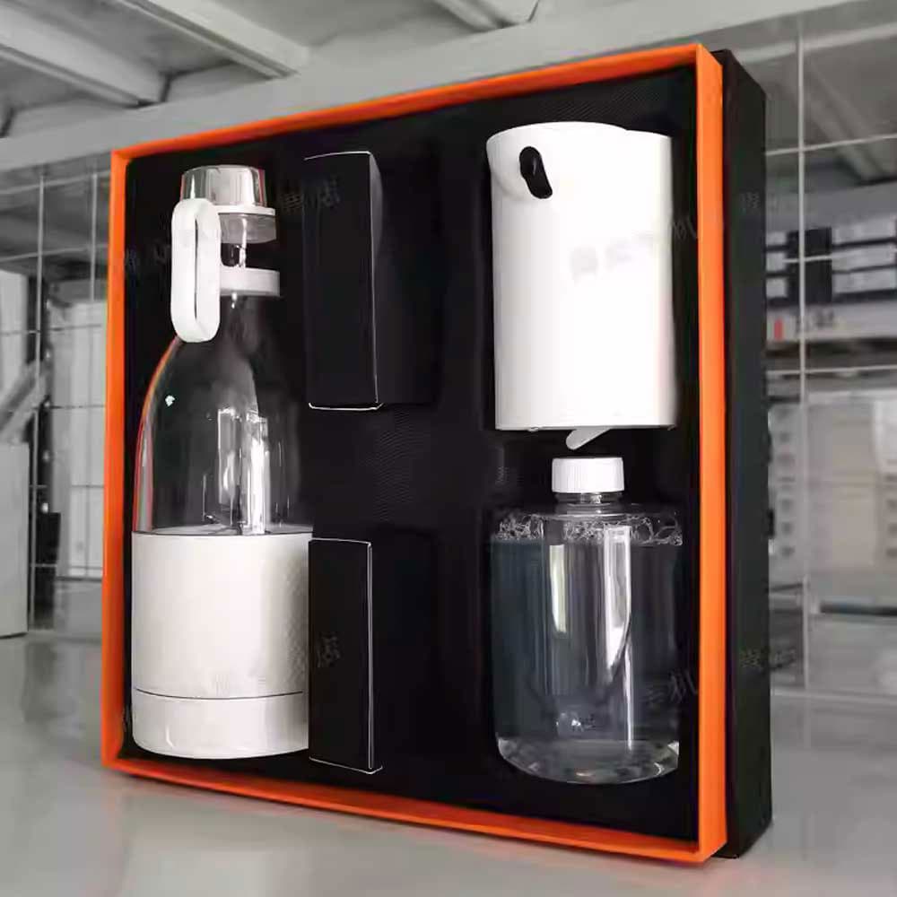 گیفت باکس شیائومی مدل Xiaomi JC08 juicer cup/X1 foam hand machine — تصویر ۴