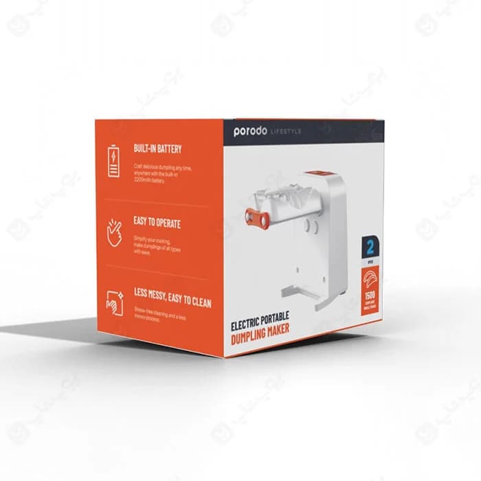پیراشکی ساز قابل حمل پرودو مدل Porodo PD-LSDPLM portable dumpling maker — تصویر ۷