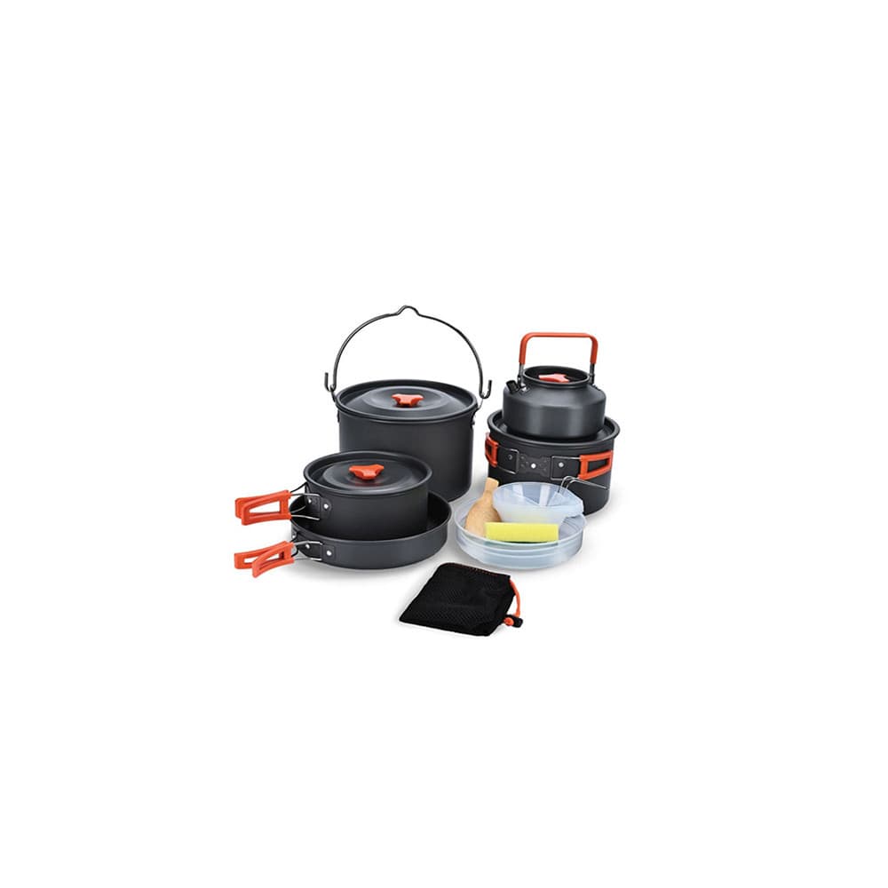 ست وسایل آشپزی کمپینگ گرین لاین Green Lion GNCMPCKSET Cookware set Camping