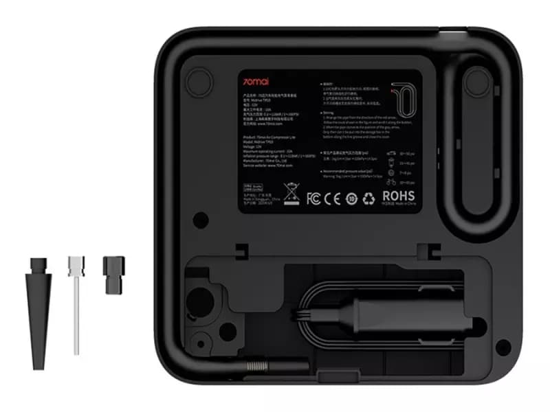 پمپ باد لاستیک شیائومی مدل Xiaomi TP03 70MAI air compressor lite — تصویر ۱۲