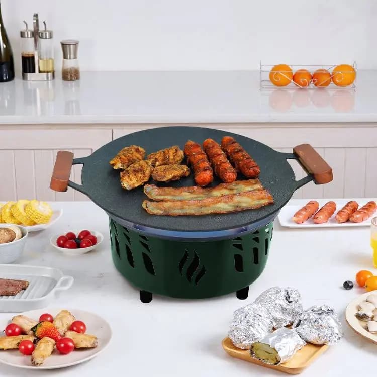 اجاق کمپینگ گرین لاین مدل Green lion GN7BCMCTOVE seven burner camping stove — تصویر ۴