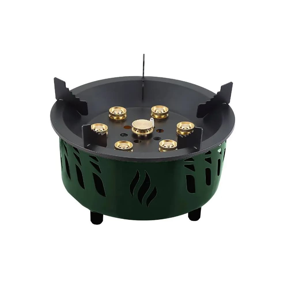 اجاق کمپینگ گرین لاین مدل Green lion GN7BCMCTOVE seven burner camping stove