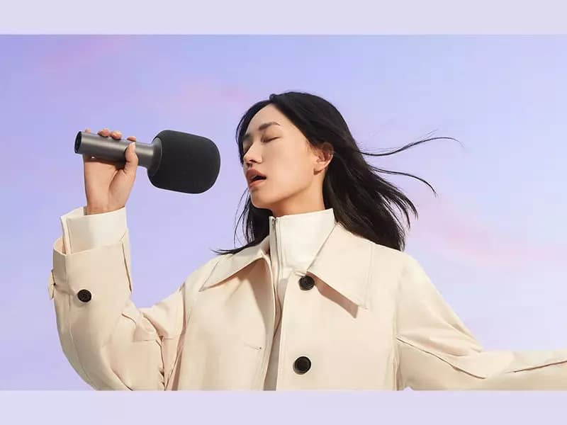 میکروفون شیائومی مدل Xiaomi XMKGMKF01YM karaoke microphone — تصویر ۶