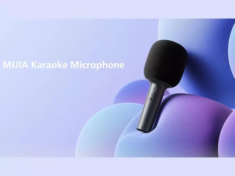 میکروفون شیائومی مدل Xiaomi XMKGMKF01YM karaoke microphone — تصویر ۵