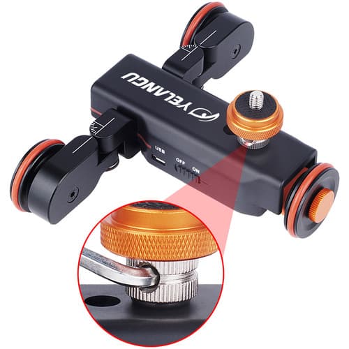 اسلایدر دوربین مدل YELANGU L4X Motorized DSLR Dolly — تصویر ۷