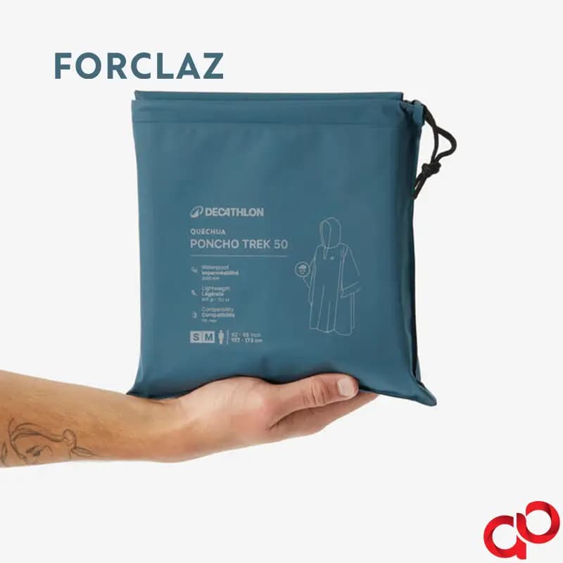 پانچو کوهنوردی فورکلاز مدل Forclaz Pancho 50 — تصویر ۵