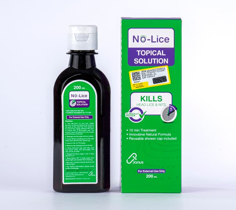 محلول ضدشپش نولایس (NO-Lice)