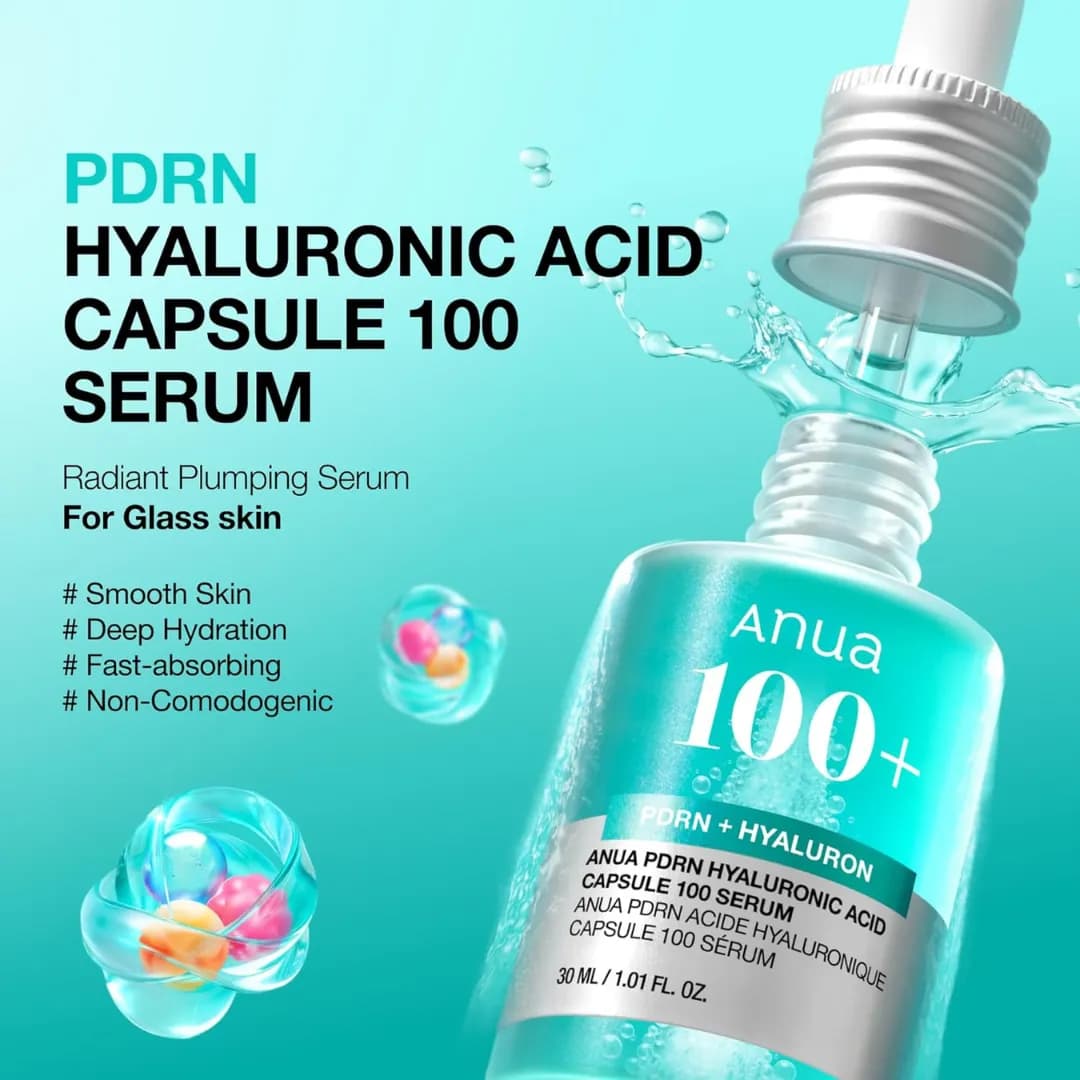 سرم آبرسان PDRN و هیالورونیک اسید آنوا حجم 30 میل — تصویر ۴