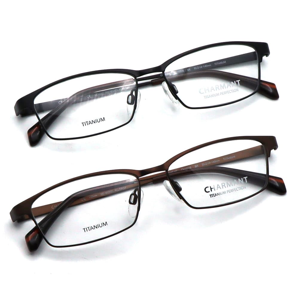 عینک طبی مردانه تیتانیوم کلاسیک CHARMANT CH10316