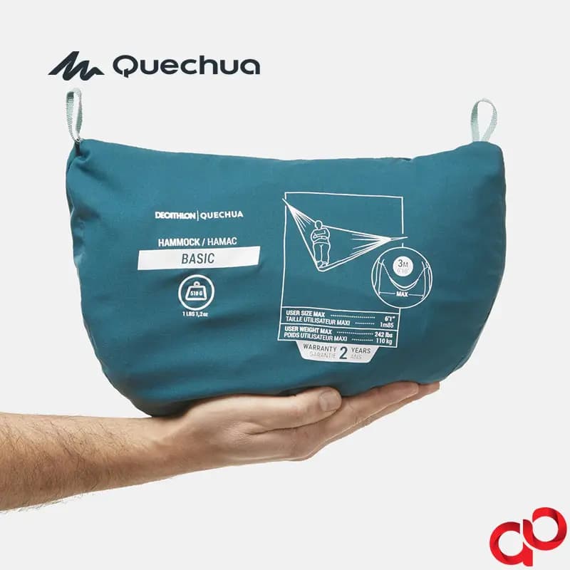 ننو کچوا تک نفره مدل Quechua Hammock Basic — تصویر ۴
