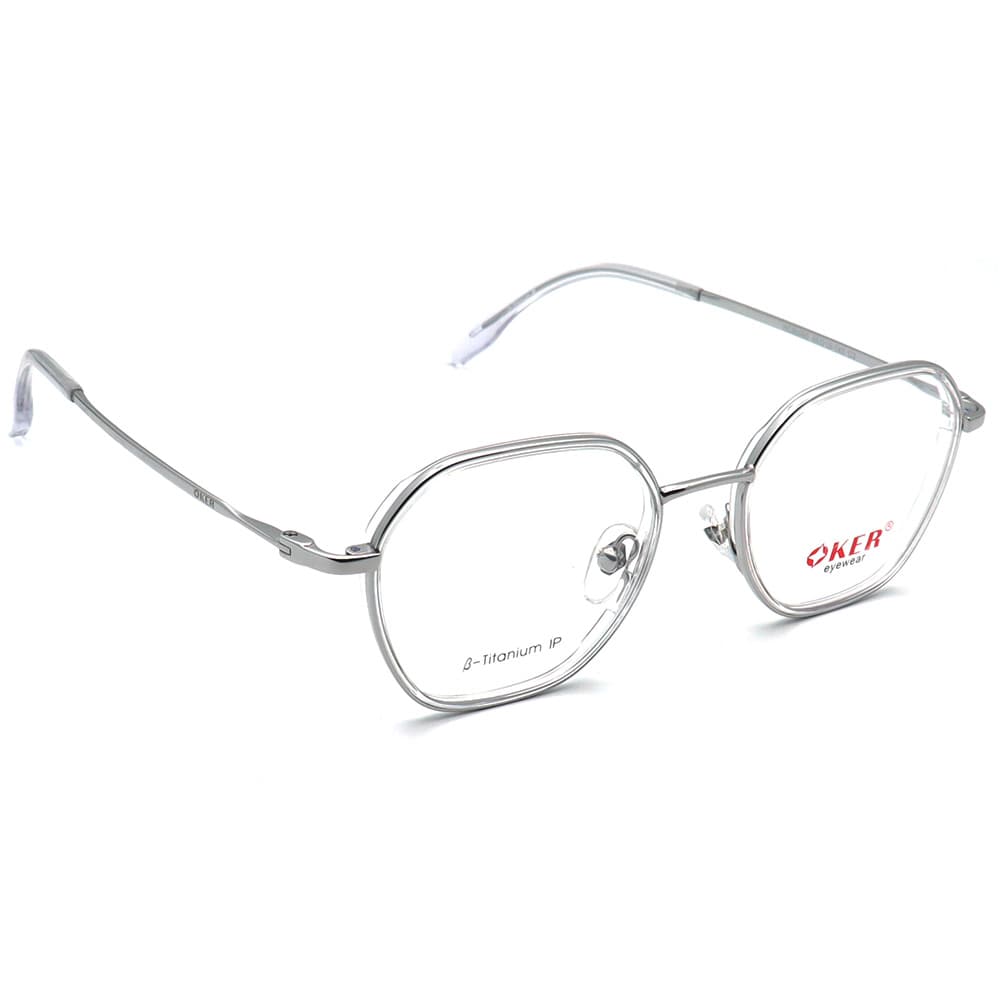 عینک طبی زنانه تیتانیوم OKER HC90095 — تصویر ۷