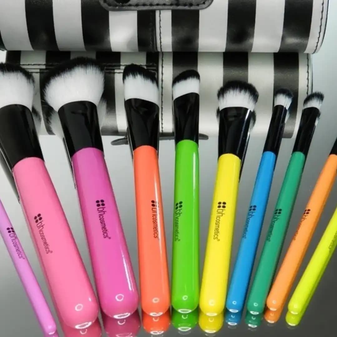 ست براش استوانه ای 10 تیکه بی اچ کازمتیک BH COSMETICS — تصویر ۹