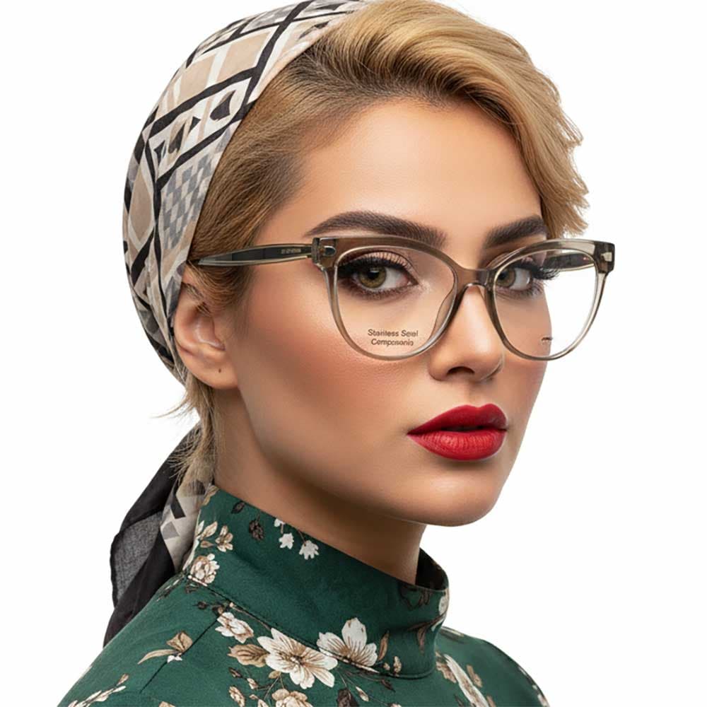 عینک طبی زنانه کائوچو Ana Hickmann AH6367I — تصویر ۸