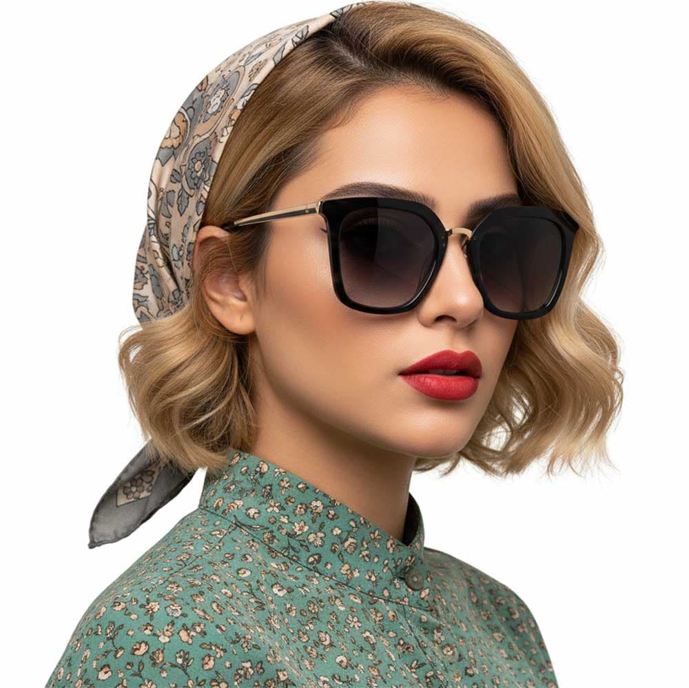 عینک آفتابی زنانه اورجینال Ana Hickmann AH9241 — تصویر ۴