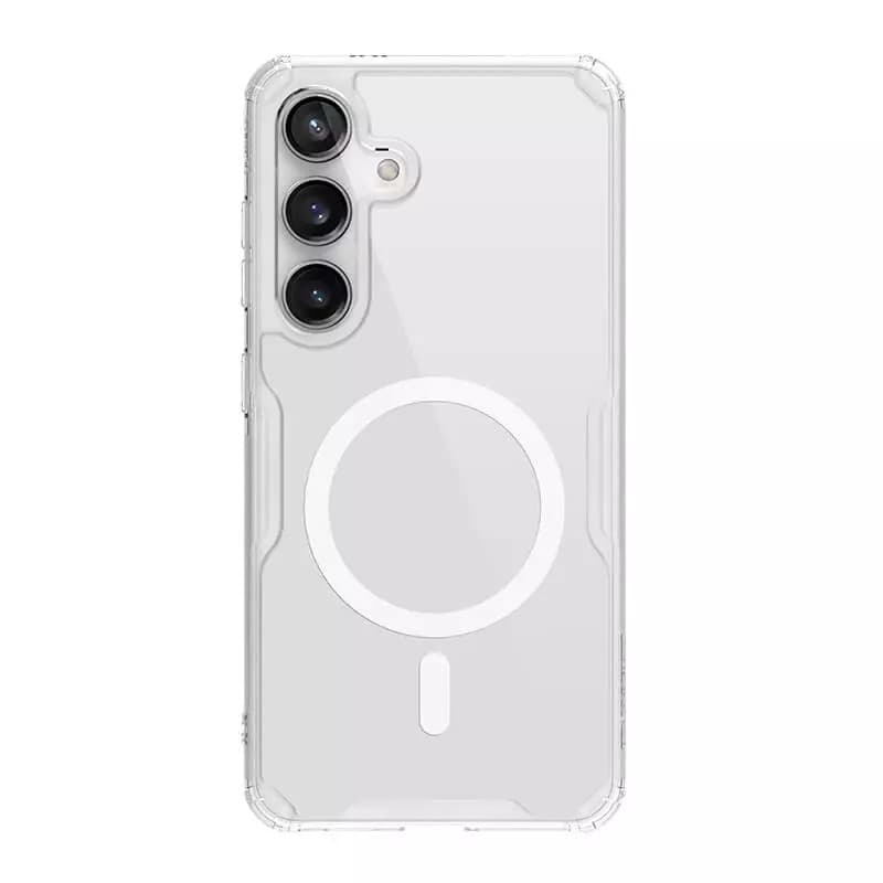 کاور نیلکین مدل Nature TPU Pro Magnetic مناسب برای گوشی موبایل سامسونگ Galaxy S24