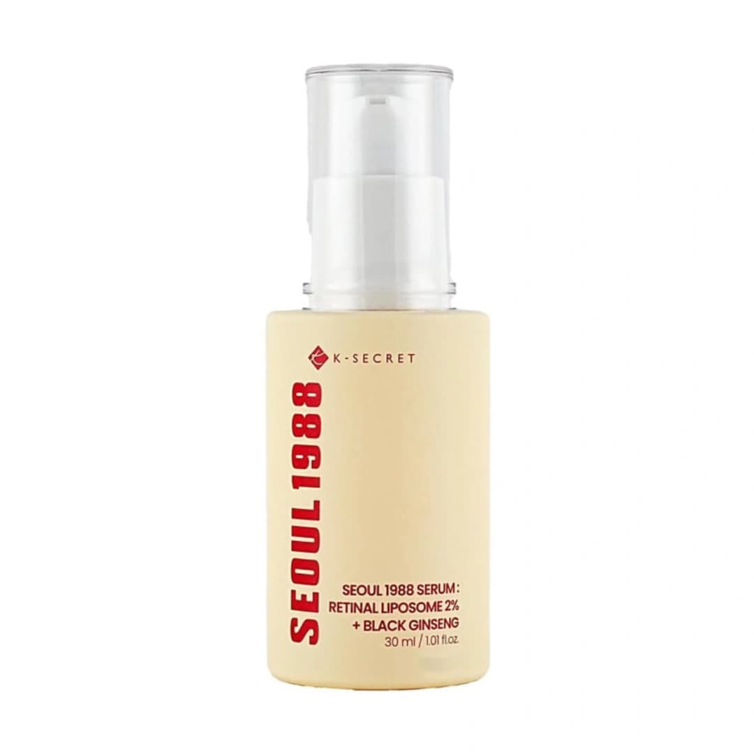 سرم رتینال لیپوزوم و جنسینگ سیاه سئول 1988 کی سکرت 1988 SEOUL RETINAL LIPOSOME Serum حجم 30 میل — تصویر ۶