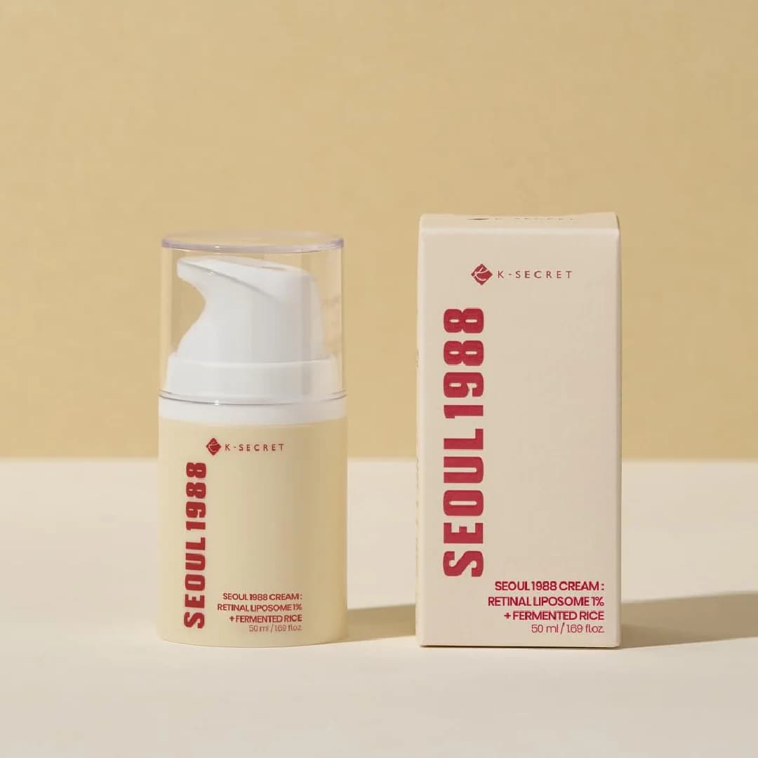 کرم لیپوزوم رتینال 1% + برنج تخمیر شده سئول 1988 SEOUL RETINAL LIPOSOME Cream حجم 50 میل — تصویر ۷