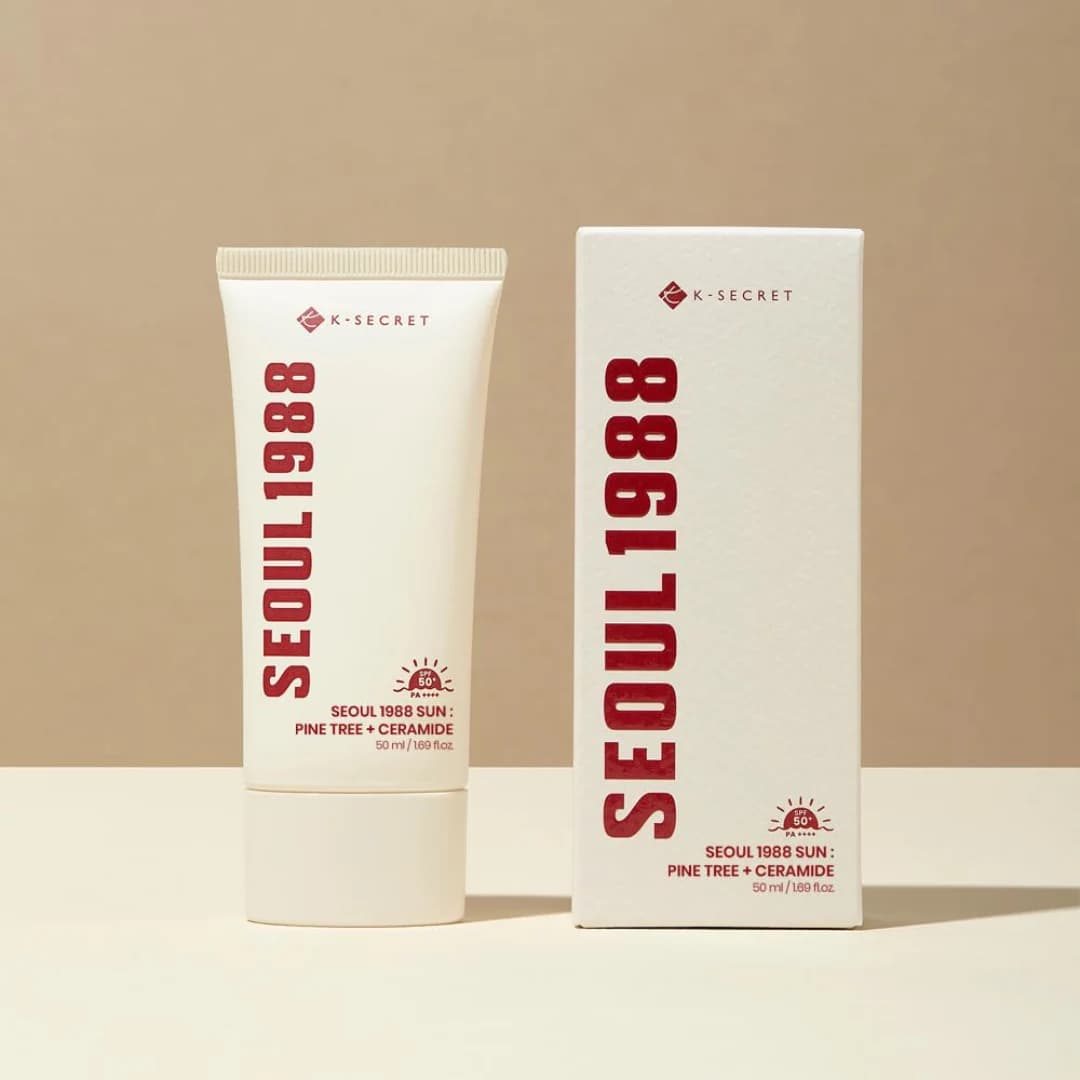 ضد آفتاب کاج و سراماید سئول 1988 کی سکرت SEOUL Pine Tree Sunscreen حجم 50 میل — تصویر ۱۲