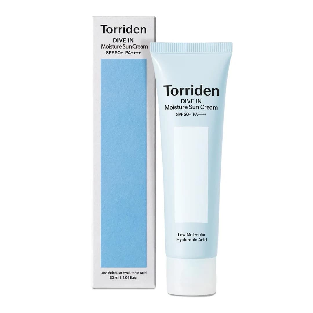 ضدآفتاب فیزیکی مرطوب کننده دایو این توریدن Torriden Dive In Moisture Sun Cream حجم 60 میل — تصویر ۱۰