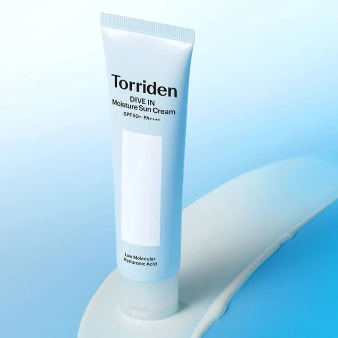 ضدآفتاب فیزیکی مرطوب کننده دایو این توریدن Torriden Dive In Moisture Sun Cream حجم 60 میل — تصویر ۹