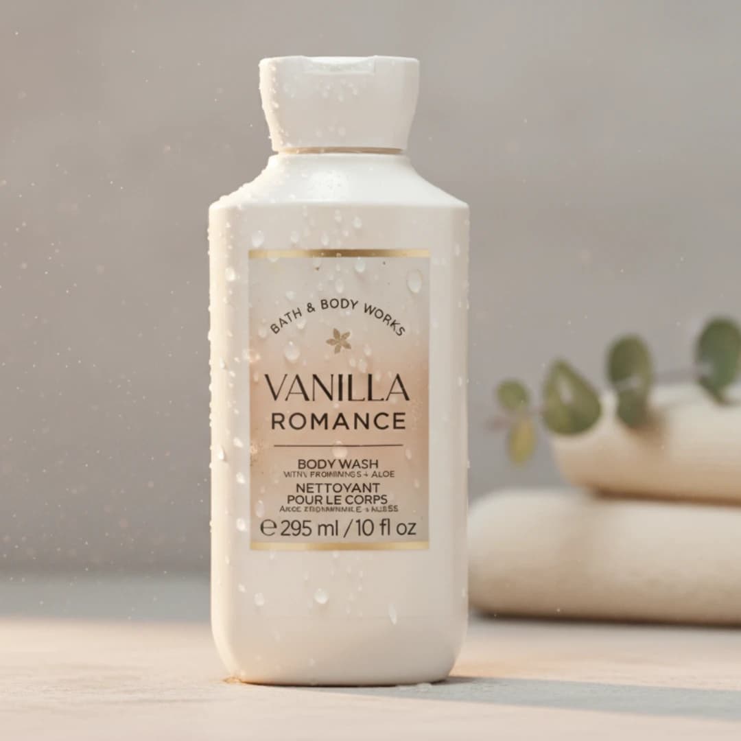 شامپو بدن بث اند بادی ورکس مدل Vanilla Romance حجم 295 میل — تصویر ۳