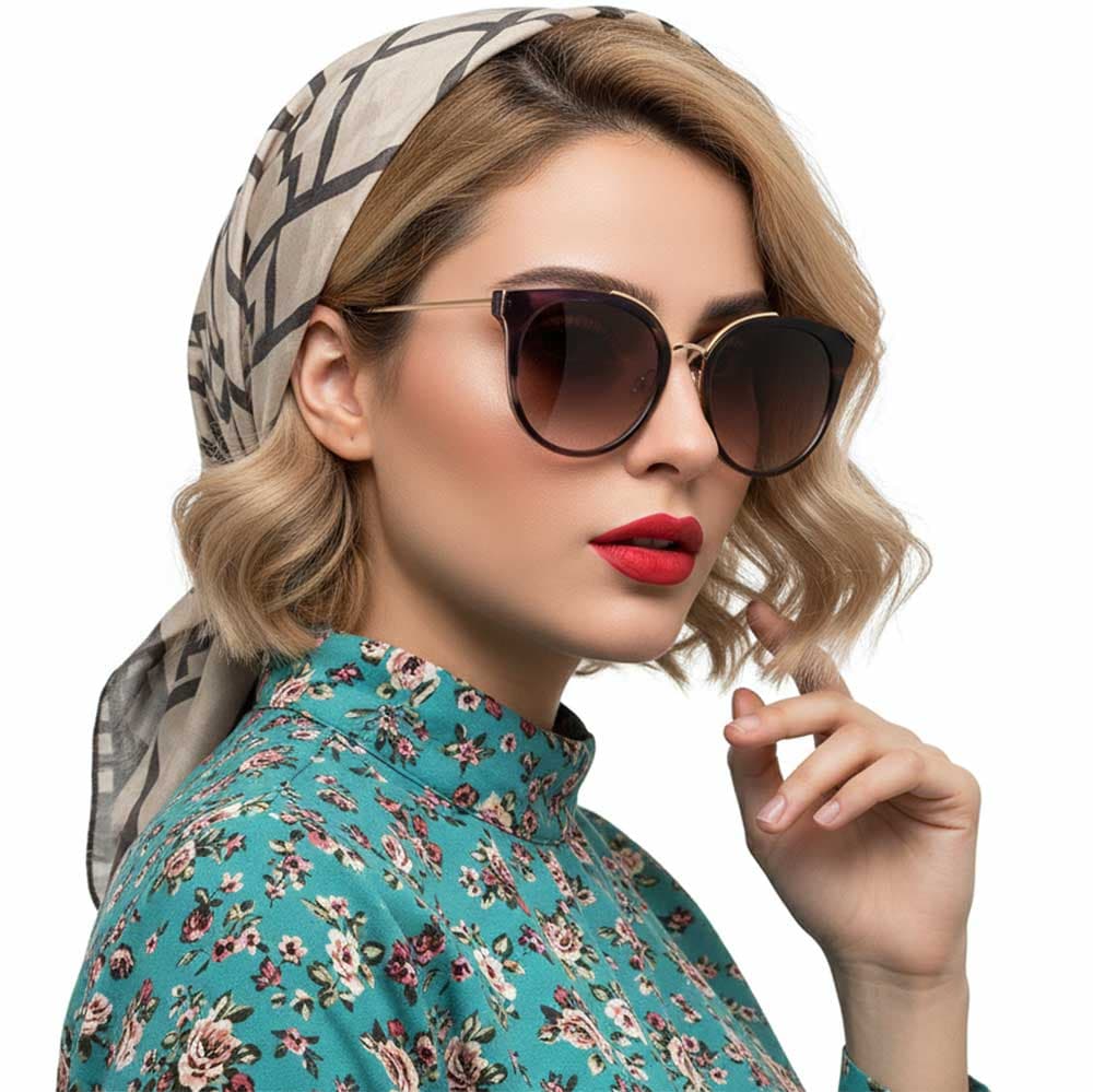 عینک آفتابی زنانه هیکمن ایتالیا Hickmann HI9110 — تصویر ۴