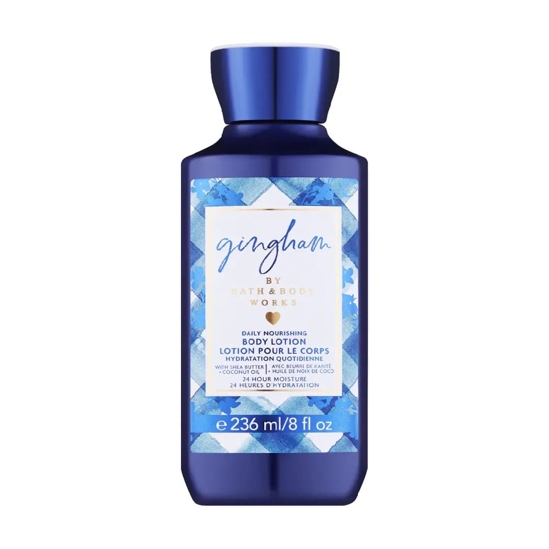 لوسیون بدن Gingham بث اند بادی ورکس Bath & Body Works Body Lotions حجم 236 میل — تصویر ۲