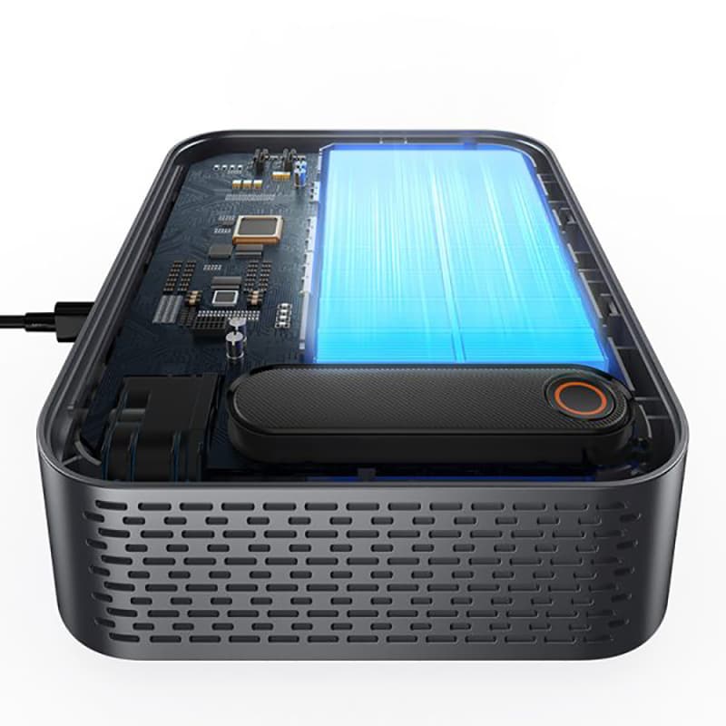 جامپ استارتر خودرو بیسوس مدل ‌BS-CH005 PD100W 3000A ظرفیت 26800 میلی آمپر — تصویر ۱۱