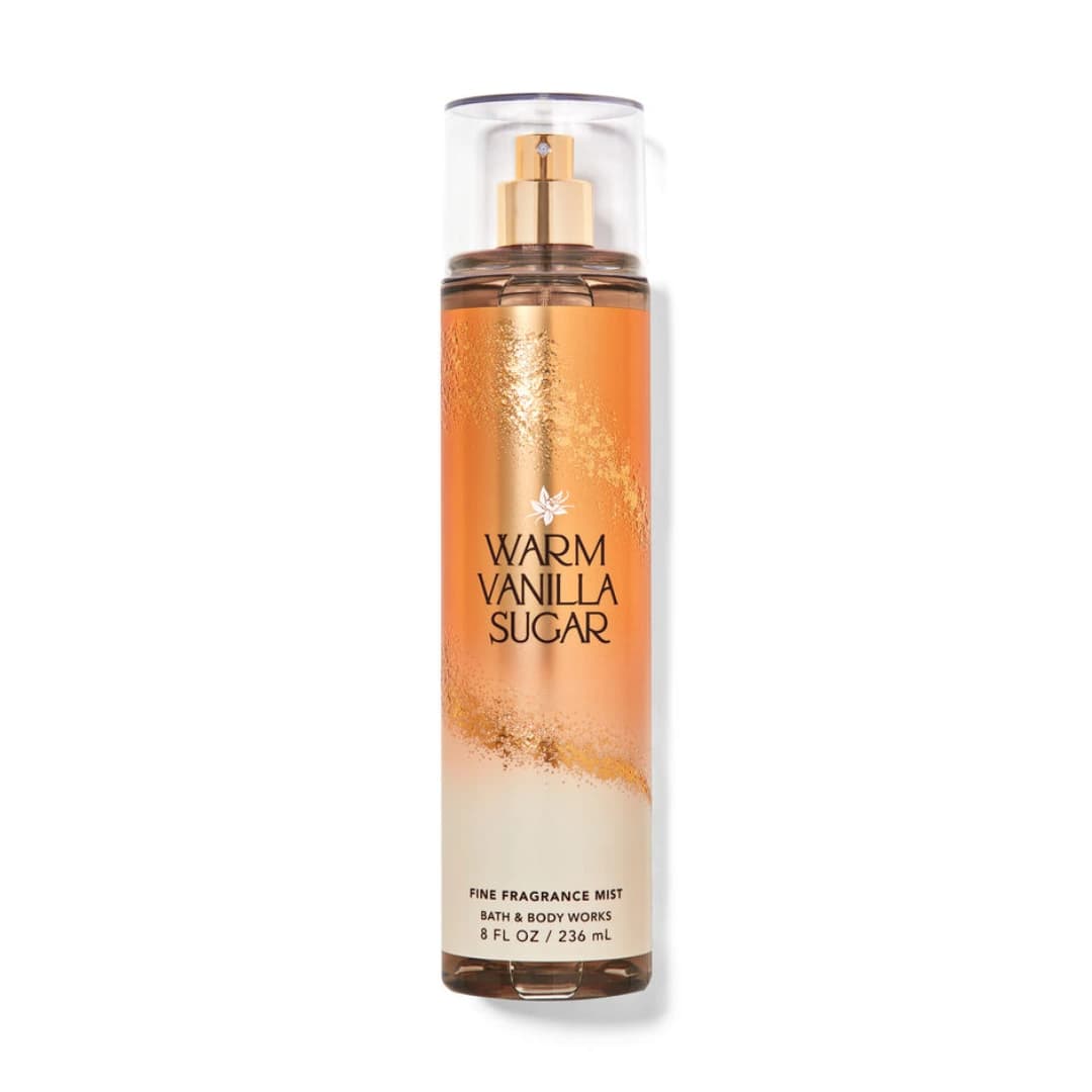 بادی اسپلش Warm Vanilla Sugar بث اند بادی ورکس Bath & Body Works Body Sprays حجم 236 میل — تصویر ۲