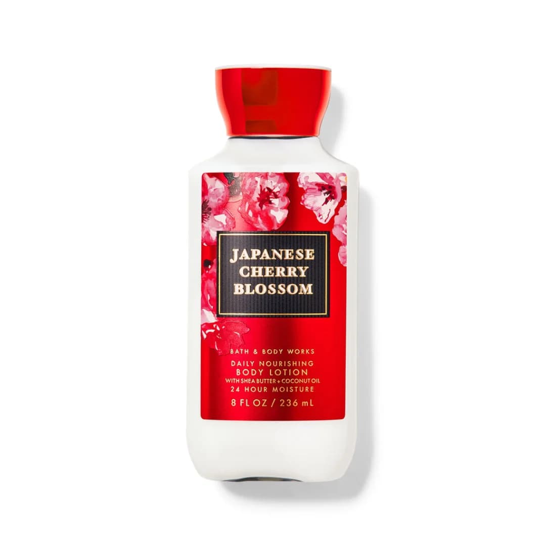 لوسیون بدن Japanese Cherry بث اند بادی ورکس Bath & Body Works Body Lotions حجم 236 میل — تصویر ۴