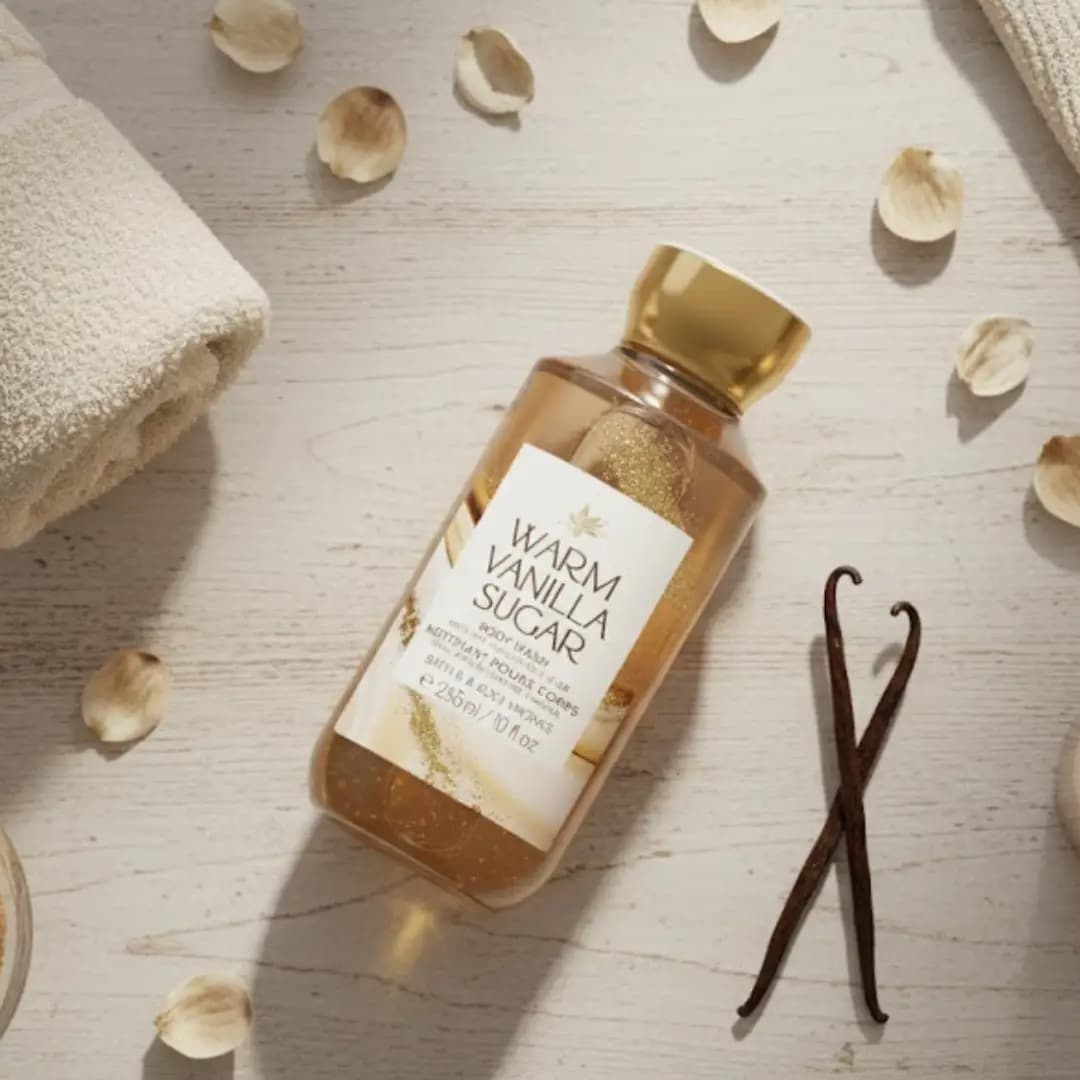 شامپو بدن Warm Vanilla Sugar بث اند بادی ورکس حجم 295 میل — تصویر ۸