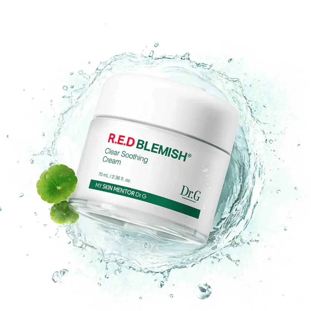 کرم آبرسان رد بلمیش دکتر جی Dr.G Red Blemish Cream حجم 70 میل — تصویر ۸
