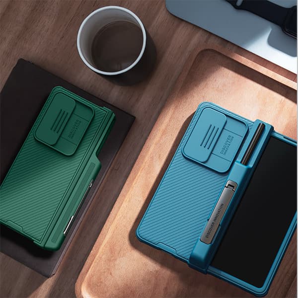 کاور نیلکین مدل CAMSHIELD PRO مناسب برای گوشی موبایل سامسونگ GALAXY Z FOLD 4 — تصویر ۹