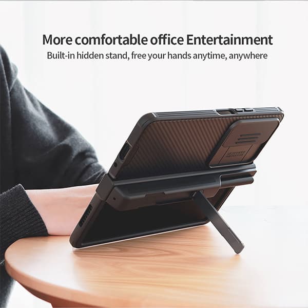 کاور نیلکین مدل CAMSHIELD PRO مناسب برای گوشی موبایل سامسونگ GALAXY Z FOLD 4 — تصویر ۶