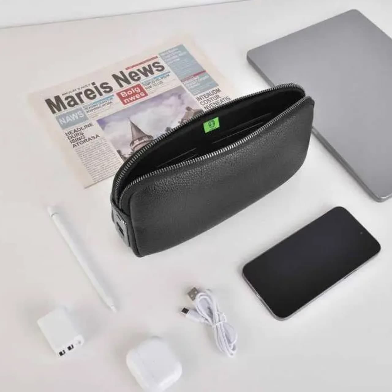 کیف پاسپورتی گرین لاین مدل London Smart با قفل اثر انگشتی — تصویر ۵
