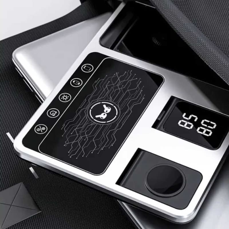 شارژر رومیزی گرین لاین مدل Wireless-Ch station 4 in 1 — تصویر ۵