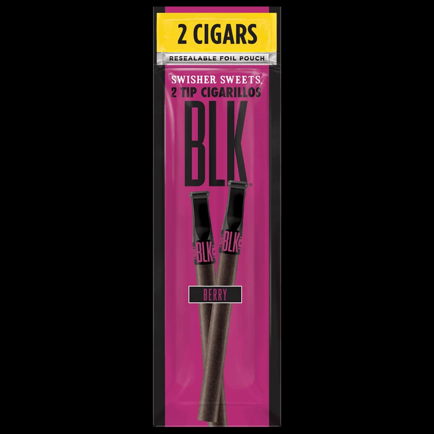سیگار برگ بی ال کی تمشک Swisher blk berry cigar