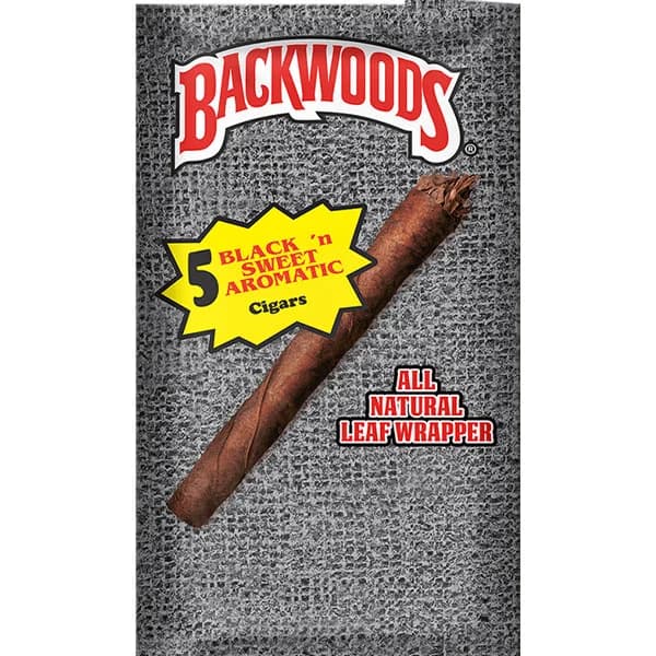 سیگار برگ بک وودز بلک سوییت آروماتیک اورجینال Backwoods black n sweet aromatic original — تصویر ۳