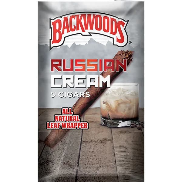 سیگار برگ بک وودز راشن کرم اورجینال Backwoods russian cream original — تصویر ۲